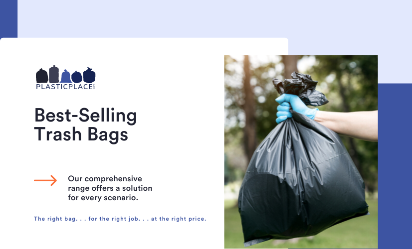 BestSelling Trash Bags Plasticplace Trash Bags for Home and Business