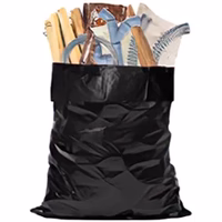 Extra Heavy Black and Clear Contractor Bags