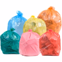 Colored Trash Bags and Can Liners