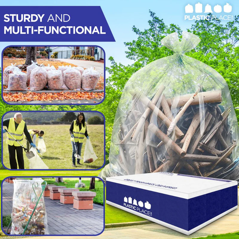 42 Gallon Contractor Bags - 4.0 Mil - 50/Case