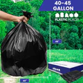 40-45 Gallon Contractor Bags - 3.0 Mil - 50/Case