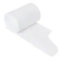 8–10 Gallon  Trash Bags with Flap Closure, 0.55 Mil, White - 600 Count Bulk Pack