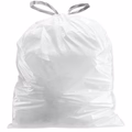 Sample of - 1.6 Gallon Simplehuman®* Compatible Trash Bags Code B