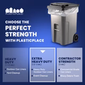 95-96 Gallon Trash Bags - 1.5 Mil - 50/Case