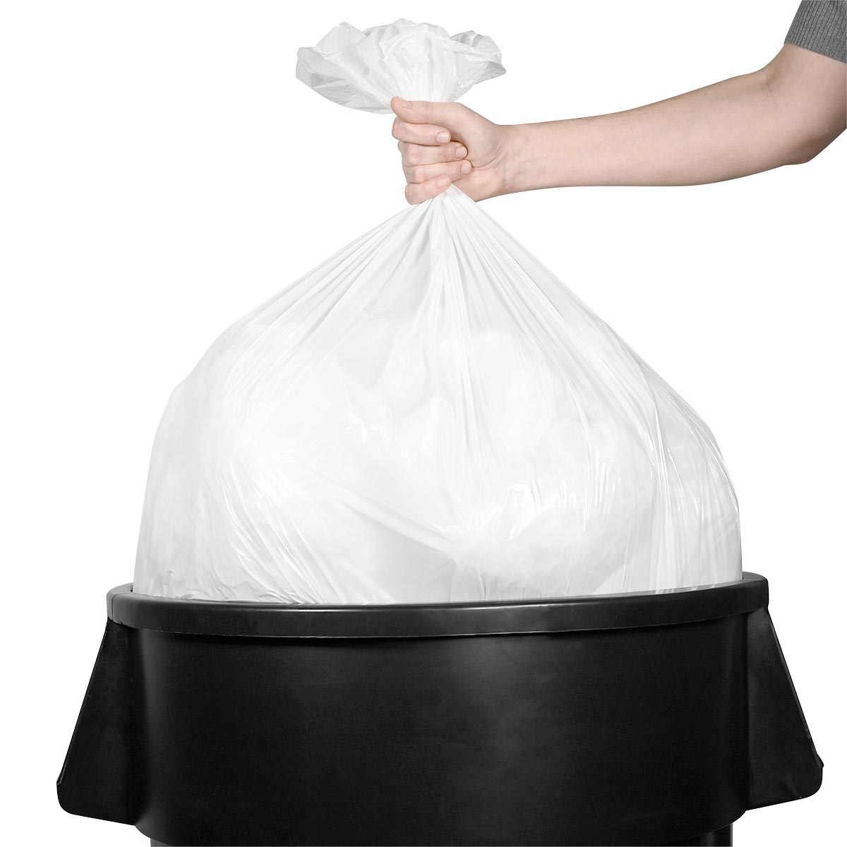 32-33 Gallon Trash Bags - 0.7 Mil - 150/Case