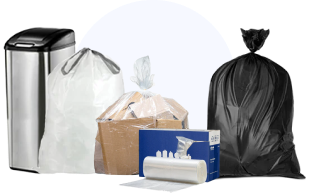 Plasticplace Trash Bags for Home and Business