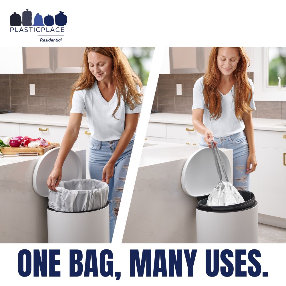 Simplehuman Compatible Trash Bags - Code N - 12-13 Gallon