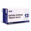 13 Gallon Extra Tall White Drawstring - Jr Pack - Plasticplace