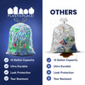 32-33 Gal Drawstring Bags - 0.9 Mil - 100/Case
