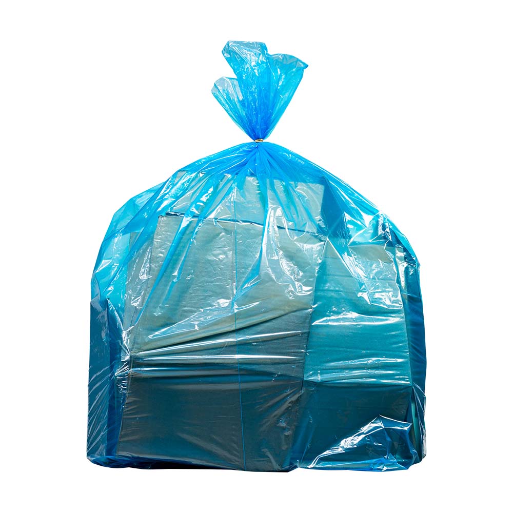 55 Gallon Recycling Bags - 1.5 Mil - 100/Case