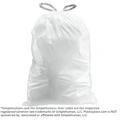 13-17 Gallon Simplehuman®* Compatible Trash Bags Code Q - Plasticplace