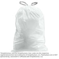 13-17 Gallon Simplehuman®* Compatible Trash Bags Code Q - Plasticplace