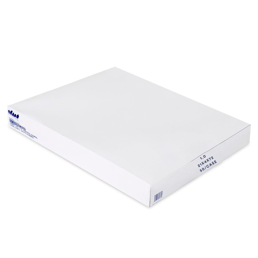 Wholesale Garment Bags 21x4x72", 1.0 Mil, Clear - 400 Count