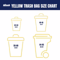 40-45 Gallon Trash Bags - Plasticplace