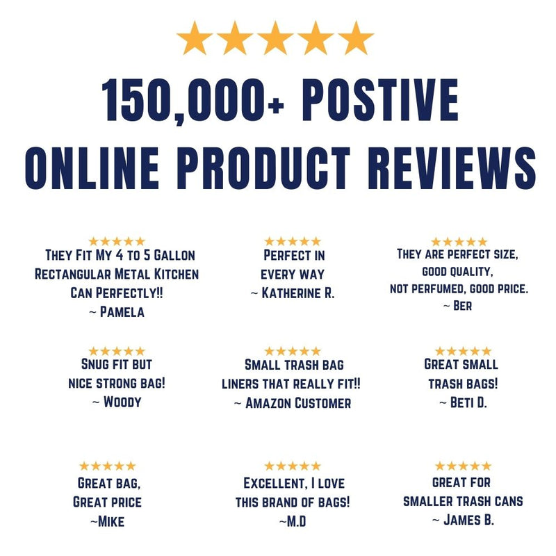 6 Gallon Drawstring Bags, Jr Pack - Plasticplace