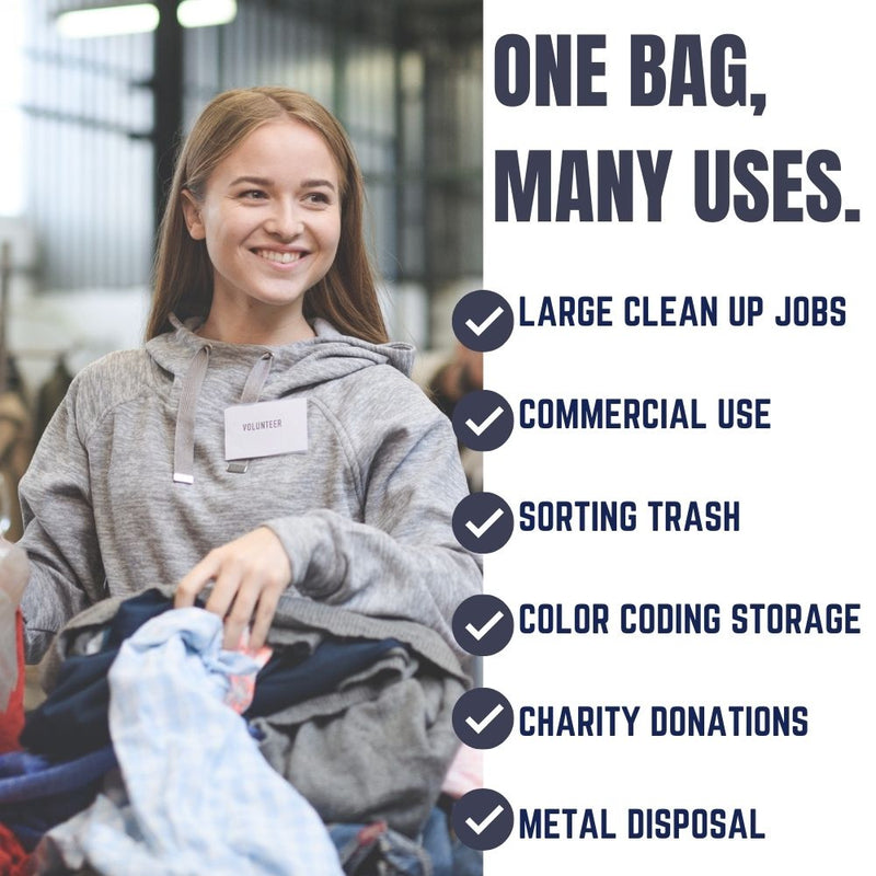 55-60 Gallon Trash Bags - Plasticplace