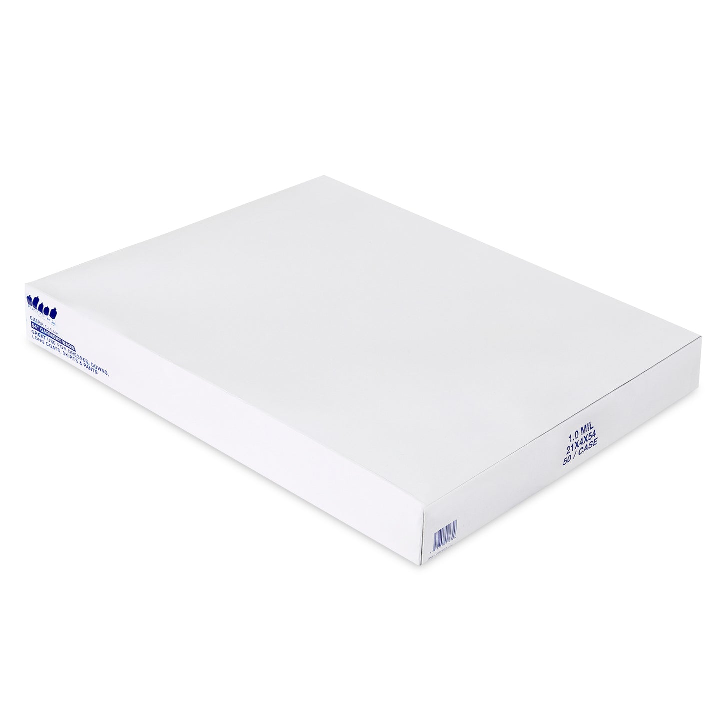 Wholesale Garment Bags 21x4x54", 1.0 Mil, Clear - 500 Count