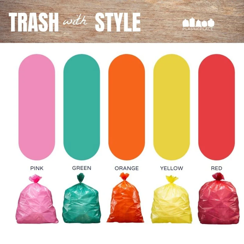 12-16 Gallon Trash Bags - Plasticplace