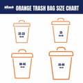32-33 Gallon Trash Bags - 1.5 Mil - 100/Case