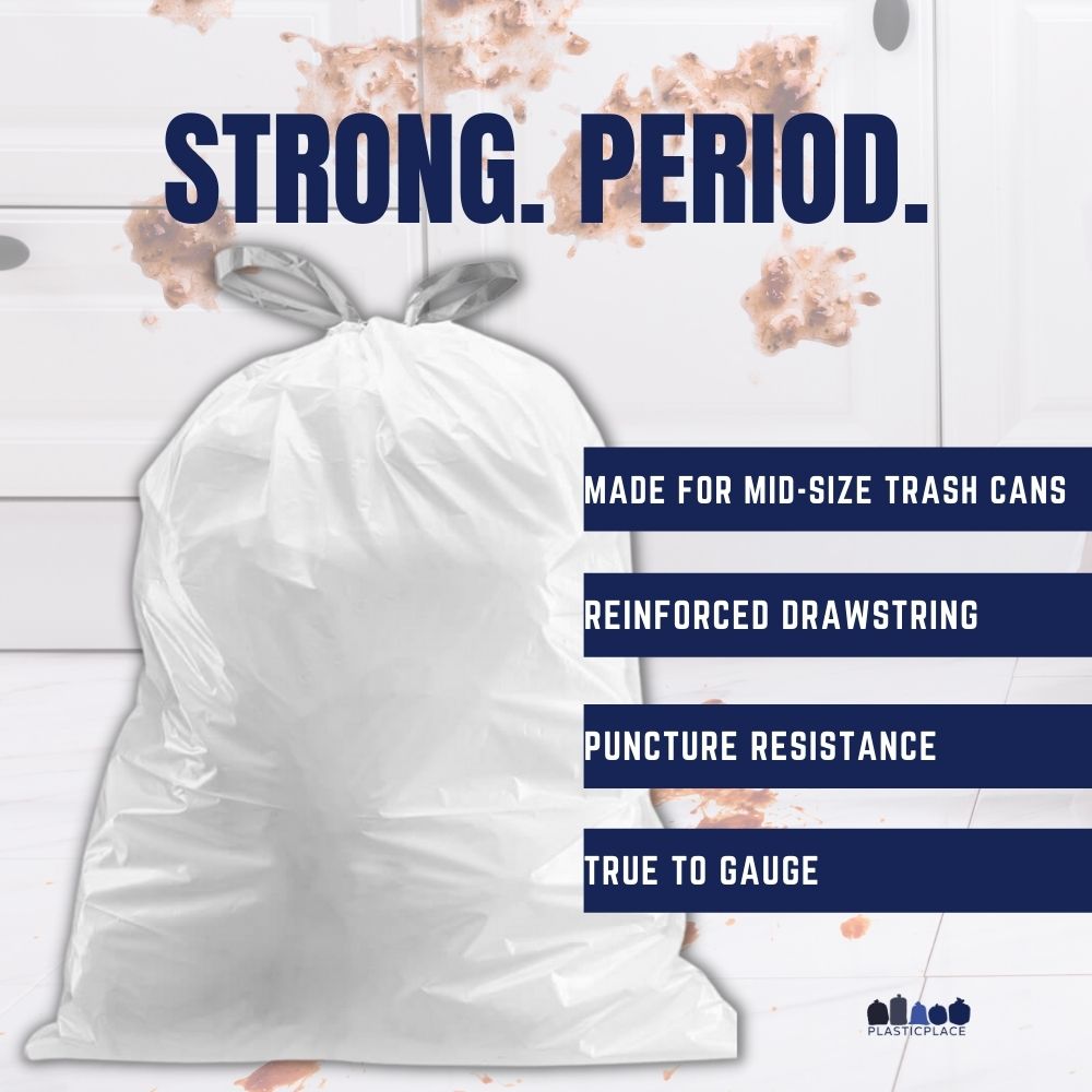 18 Gallon Trash Bags - 20% Price Reduction - Plasticplace