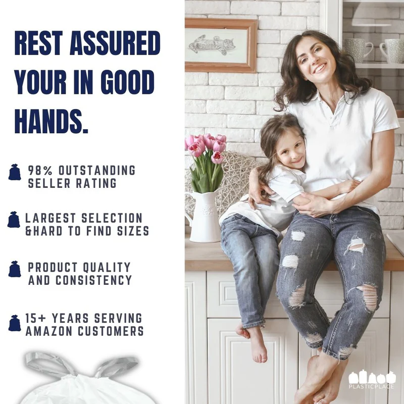 18 Gallon Trash Bags - 20% Price Reduction - Plasticplace