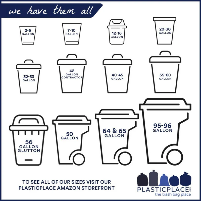 13 Gallon Trash Bags - 20% Price Reduction - Plasticplace