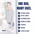 12-16 Gallon Trash Bags on Rolls - Plasticplace