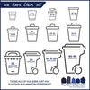 55 Gallon RubbermaidÂ® Compatible Trash Bags - Plasticplace
