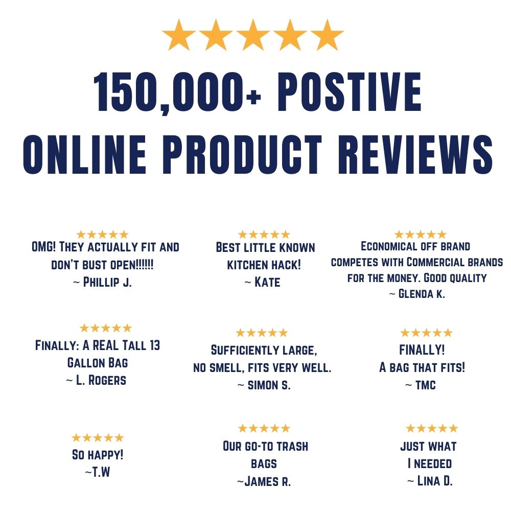 7-10 Gallon Trash Bags - Plasticplace