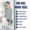 13 Gallon Extra Tall Clear Drawstring Bags - Plasticplace