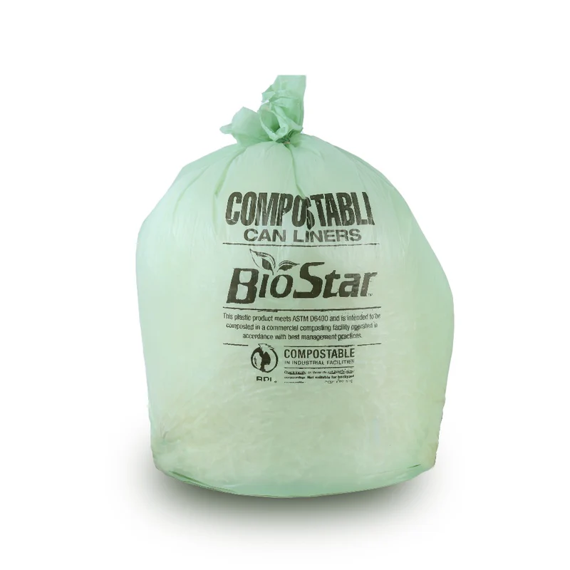 12-16 Gallon Compostable Trash Bags - Plasticplace