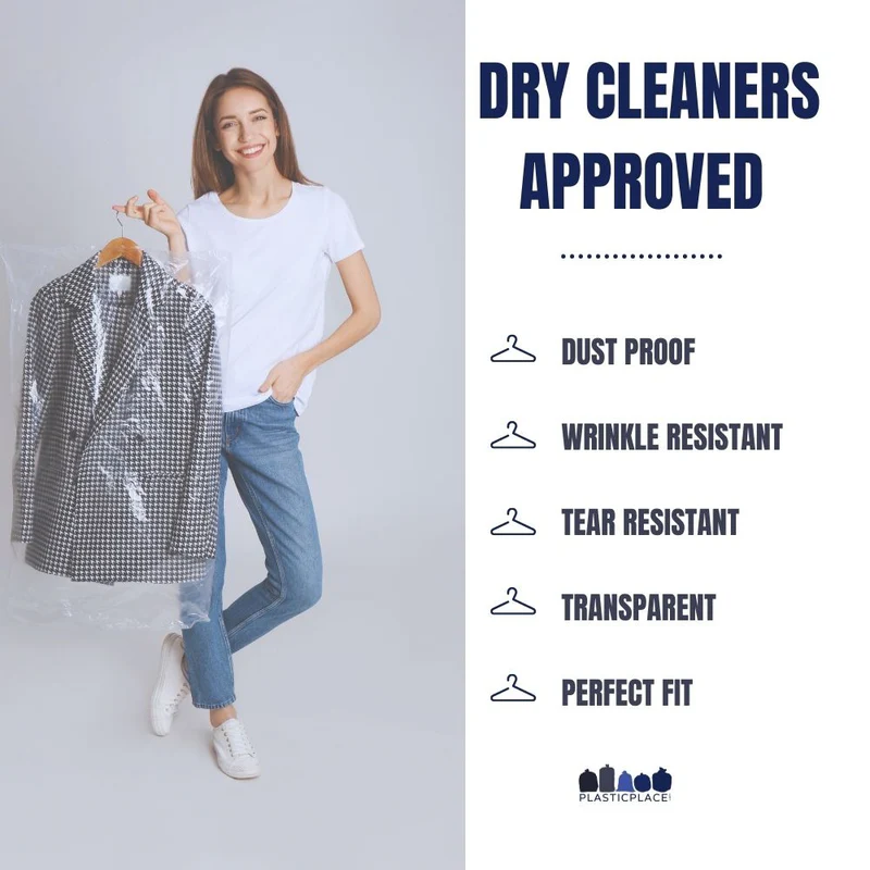 Garment Bags, 21x7x30 - Plasticplace