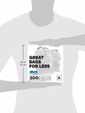 1.2 Gallon Simplehuman®* Compatible Trash Bags Code A - Plasticplace
