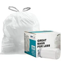 5.2 Gallon Simplehuman®* Compatible Trash Bags Code E - Plasticplace