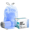 Simplehuman Compatible Blue Trash Bags - Code H - 8-9 Gallon