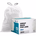 8 Gallon Simplehuman®* Compatible Trash Bags Code G - Plasticplace
