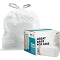4.8 Gallon Simplehuman®* Compatible Trash Bags Code L - Plasticplace