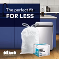 4.2-4.8 Gallon Simplehuman®* Compatible Trash Bags Code V - Plasticplace