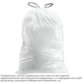 4.2-4.8 Gallon Simplehuman®* Compatible Trash Bags Code V - Plasticplace