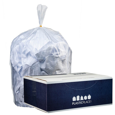 55-60 Gallon High Density Bags - 17 Micron - 150/Case