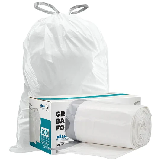 21 Gallon SimplehumanÂ®* Compatible Trash Bags Code X - Plasticplace