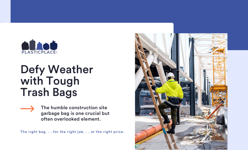 Defy Weather with Tough Trash Bags