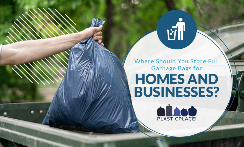 Where Should You Store Full Garbage Bags for Homes and Businesses?