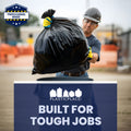 42 Gallon Contractor Bags - 4.0 Mil - 50/Case