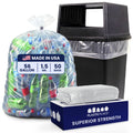 56 Gallon Glutton Trash Bags - 1.5 Mil - 50/Case