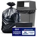 56 Gallon Glutton Trash Bags - 1.5 Mil - 50/Case