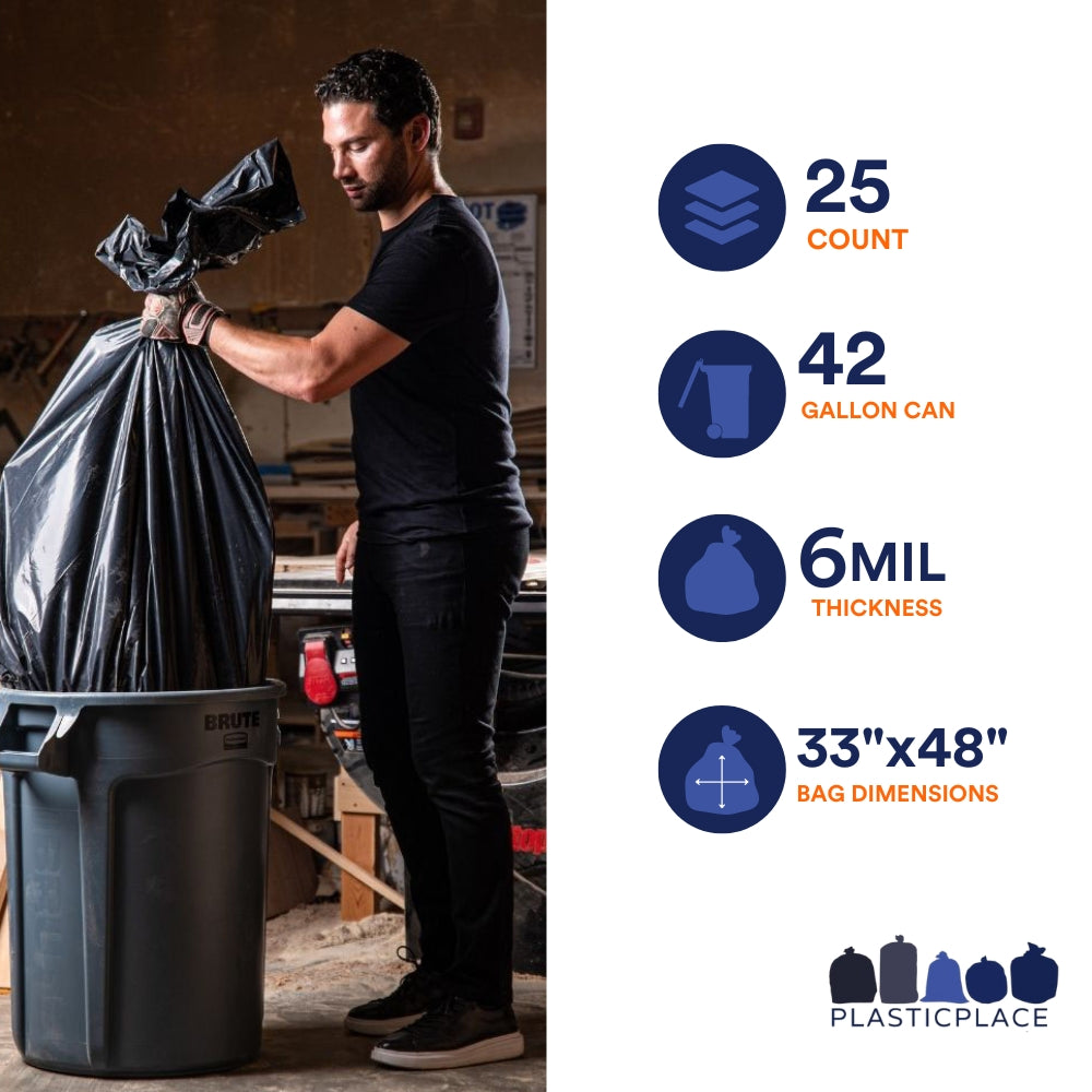 Sample of 55-60 Gallon Contractor Bags