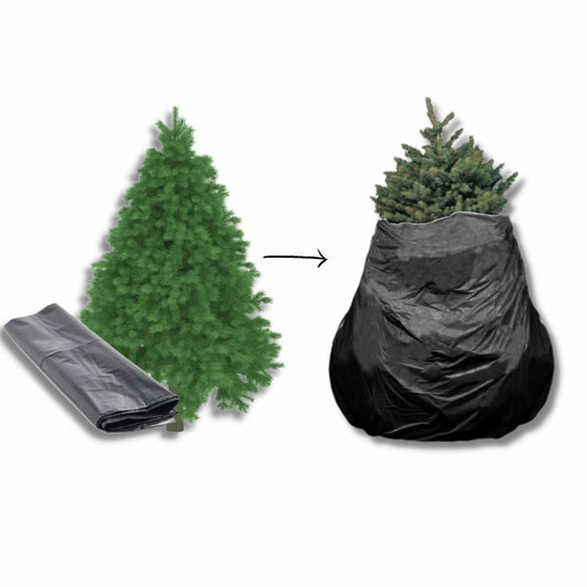 Christmas Tree Disposal and Storage Bag - Fits Trees Up To 7' Tall