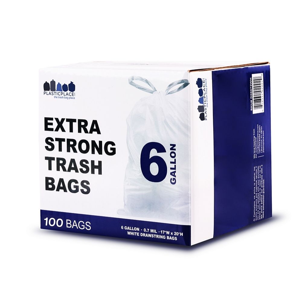 Sample of 6 Gallon Drawstring Bags, Jr Pack