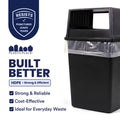 56 Gallon Glutton High Density Bags - 12 Micron - 150/Case